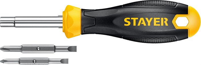 Комбинированная отвертка STAYER HERCULES 6-in-1 00027052457