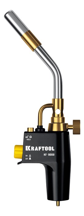KRAFTOOL KF-9000, с пьезоподжигом на баллон турбо нагрев + 30% 2000°C, Газовая горелка Blue Fire (55510) 00028758007