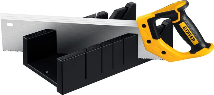 STAYER 100 х 55 мм, 350 мм, пластиковое стусло с пилой, Professional (15395-35) 00029993019