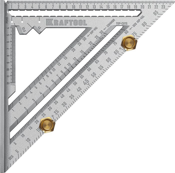 KRAFTOOL 250 мм, 5-в-1, Высокоточный кровельный угольник (3441-25) 00031317588