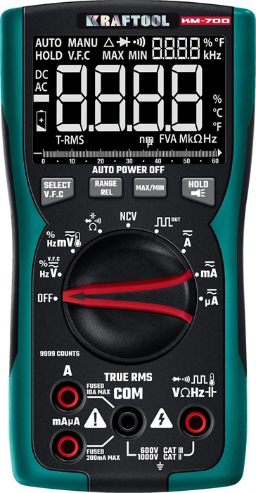 KRAFTOOL KM-700 цифровой мультиметр (59852) 00031319305