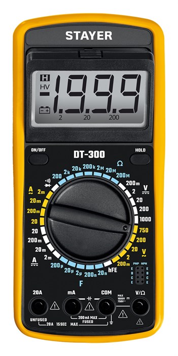 STAYER DT-300 Цифровой мультиметр (45321) 00031319311
