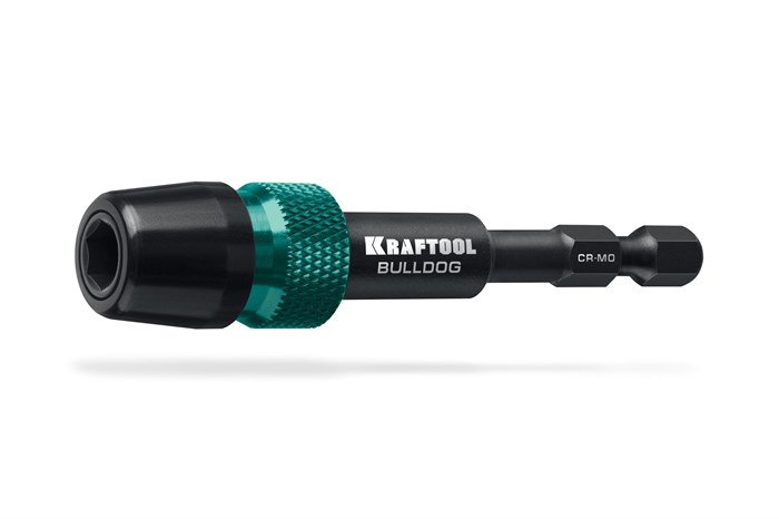 KRAFTOOL BULLDOG, 75 мм, адаптер с жесткой автоматической фиксацией для шуруповертов (26785-75) 00031320172