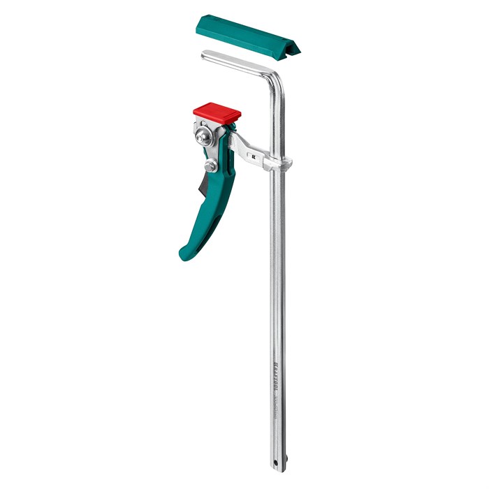 KRAFTOOL KRAFTFLEX, KLT-300, 300/60 мм, универсальная, цельнокованая, рычажная, быстрозажимная, в T-track струбцина (32331-300) 00031320841