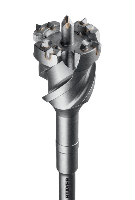 STAYER HERCULES-4Х d 55 х 500/600 мм, SDS-max проломной бур, PROFESSIONAL (29319-55-600) 00035609720
