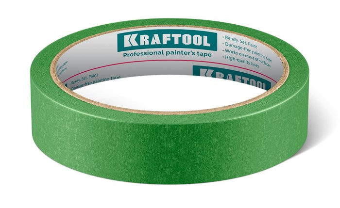 KRAFTOOL #300 Strong 25 мм х 30 м, для грубых и шероховатых поверхностей, малярная лента (12103-25) 00038098392