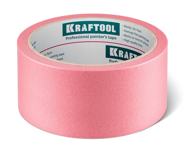 KRAFTOOL #200 Delicate 48 мм х 30 м, для деликатных и недавно окрашенных поверхностей, малярная лента (12102-48) 00038787872