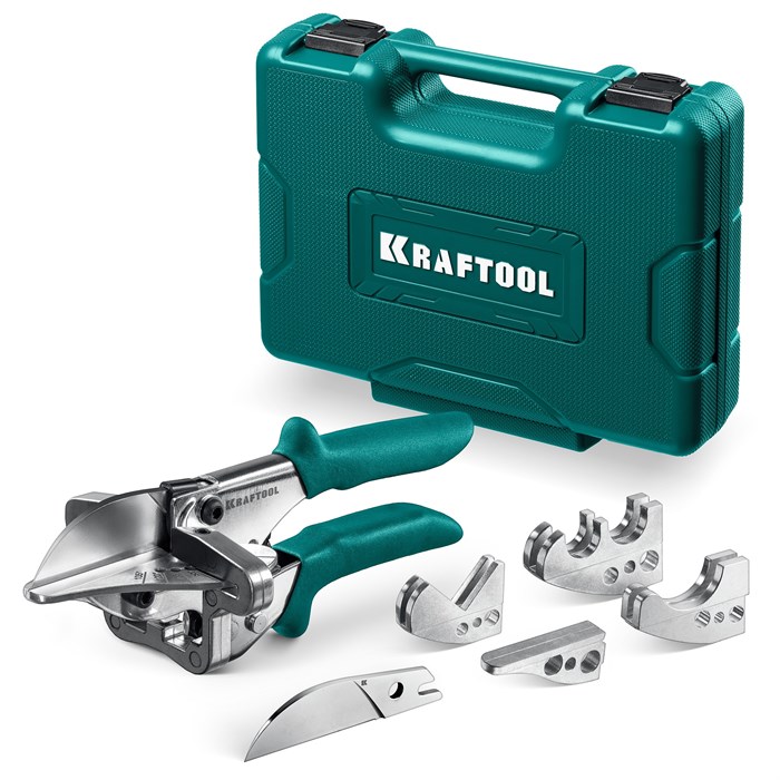 KRAFTOOL MC-12, для различных профилей из пластика и резины, с набором сменных губок, угловые ножницы (23372-12) 00038986717