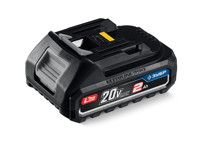 ЗУБР Power PRO, 20 В, 2.0 А·ч, аккумулятор LMS, ПРОФЕССИОНАЛ (BP-P-20-2) 00040248474