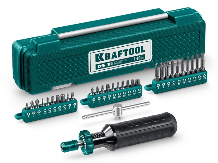KRAFTOOL DS-10 1-10 Нм, динамометрическая отвертка (64037) 00041524383