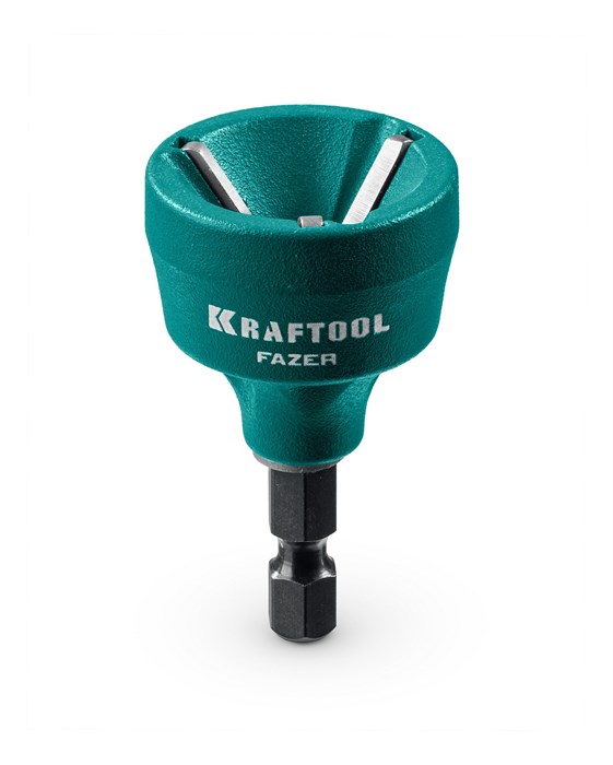 KRAFTOOL FAZER, 3-19 мм, фаскосниматель наружный (26200) 00041525511