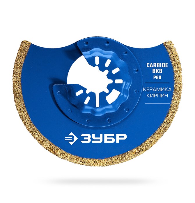 ЗУБР CARBIDE ВК8 Р40, 85x2.8 мм полотно дисковое с твердосплавной крошкой: керамика, кирпич, пенобетон, StarQuick (15578-85) 00042284623
