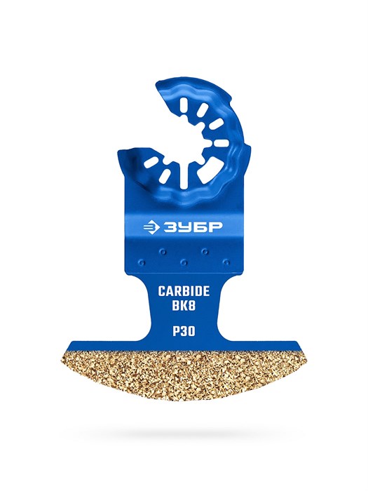 ЗУБР CARBIDE ВК8 Р30, 70x2.8 мм полотно с твердосплавной крошкой: керамика, кирпич, пенобетон, StarQuick (15580-70-2.8) 00042284626