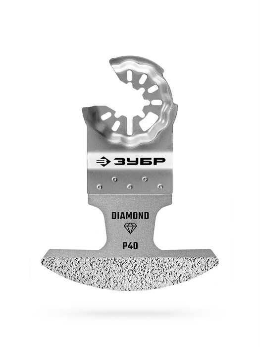 ЗУБР DIAMOND 70x2.0 мм полотно с алмазным зерном Р40: керамика, мрамор, стекло, кирпич, StarQuick (15585-70-2.0) 00042284633