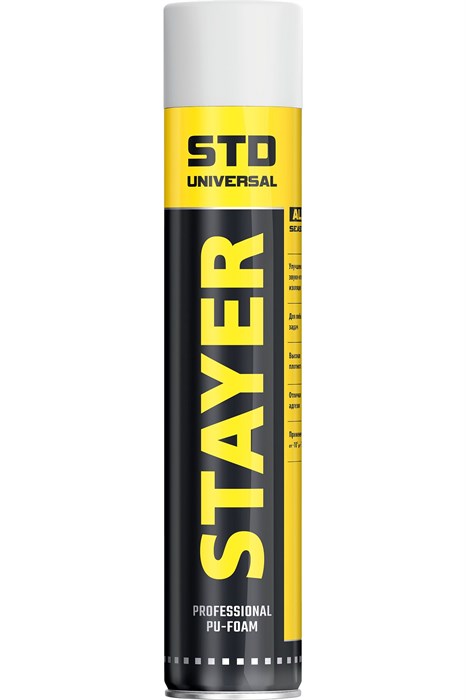 STAYER STD, 750 мл, адаптерная, выход до 35 л, монтажная пена, Professional (41133) 00065462067