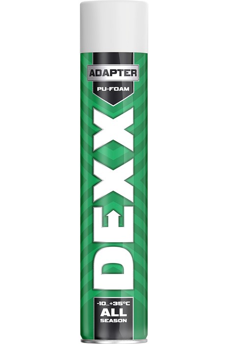 DEXX ADAPTER, 750 мл, адаптерная, выход до 25 л, монтажная пена (41123) 00030803