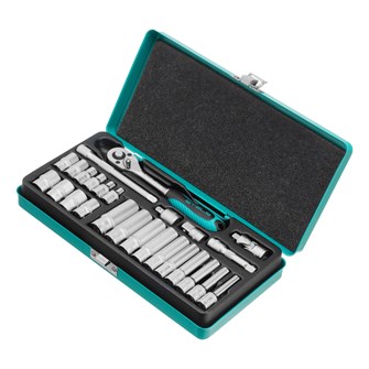 {{productViewItem.photos[photoViewList.activeNavIndex].Alt || productViewItem.photos[photoViewList.activeNavIndex].Description || 'Набор торцевых головок с трещоткой, 1/4", 26 предметов Stels'}}