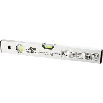 Уровень алюминиевый, 2000 мм, толщина профиля 1,3 мм, 2 глазка Барс 28097