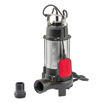 Фекальный насос SP-1100B, 1100 Вт, напор 10 м, 18000 л/ч, нож MTX 42192