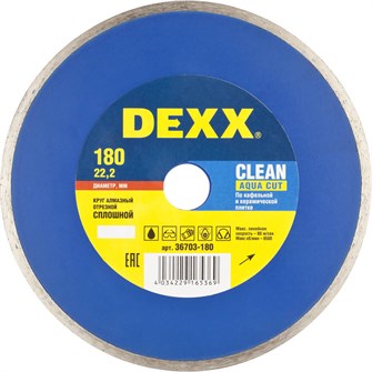 {{productViewItem.photos[photoViewList.activeNavIndex].Alt || productViewItem.photos[photoViewList.activeNavIndex].Description || 'DEXX Clean Aqua Cut, 180 мм, (22.2 мм, 5 х 2.1 мм), сплошной алмазный диск (36703-180)'}}