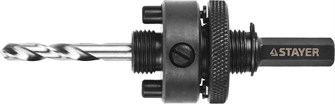 STAYER HEX 3/8″ (9,5 мм) державка для биметаллических коронок 32-160 мм (29548) 00016858