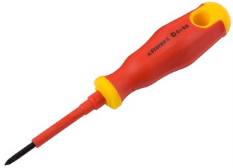 STAYER Electro, PH0 х 60 мм, диэлектрическая отвертка, Professional (25142-0-06) 00024324