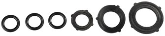 GRINDA GR-1, 1/2″, 3/4″, 1″, для быстросъёмной поливочной системы, резиновые прокладки, 6 шт, набор (8-426387) 00024915