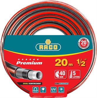{{productViewItem.photos[photoViewList.activeNavIndex].Alt || productViewItem.photos[photoViewList.activeNavIndex].Description || 'RACO PREMIUM, 1/2″, 20 м, 40 атм, пятислойный, усиленный двумя слоями армирования, поливочный шланг (40300-1/2-20)'}}