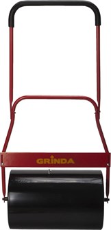 GRINDA 62 л, размеры 400 х 580 мм, стальной барабан, нескользящая рукоятка, каток для газона (422115) 00025609