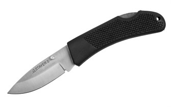 STAYER 75 мм, средний, с обрезиненной ручкой, складной нож (47600-1) 00031147