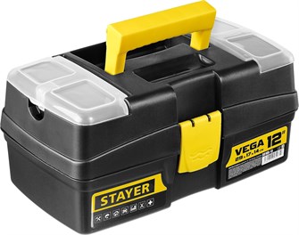 {{productViewItem.photos[photoViewList.activeNavIndex].Alt || productViewItem.photos[photoViewList.activeNavIndex].Description || 'STAYER VEGA-12, 290 x 170 x 140 мм, (12″), пластиковый ящик для инструментов (38105-13)'}}