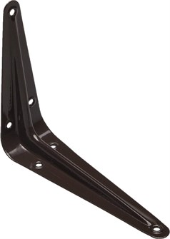 STAYER 100 х 125 мм, коричневый, уголок-кронштейн (37401-3) 00031904