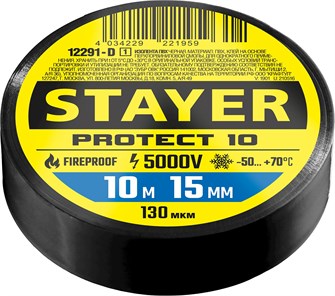 {{productViewItem.photos[photoViewList.activeNavIndex].Alt || productViewItem.photos[photoViewList.activeNavIndex].Description || 'STAYER PROTECT-10, 15 мм х 10 м, 5 000 В, черная, изолента ПВХ, Professional (12291-D)'}}