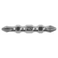 Бита двухсторонняя, PH2-PZ2 х 45 мм, сталь S2, 10 шт. Gross 14579