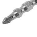 Бита двухсторонняя, PH2-PZ2 х 45 мм, сталь S2, 10 шт. Gross 14579