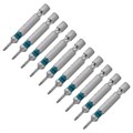 Бита Torx 6 х 50, сталь S2, 10 шт. Gross 14593