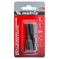 Биты с торцевыми головками 6 мм, 45 мм, 2 шт. Matrix 14617