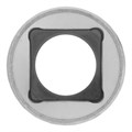 Головка торцевая, 16 мм, шестигранная, CrV, под квадрат 1/2, хромированная Matrix 14690