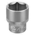 Головка торцевая, 24 мм, шестигранная, CrV, под квадрат 1/2 Stels 14723