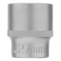 Головка торцевая, 27 мм, шестигранная, CrV, под квадрат 1/2 Stels 14725