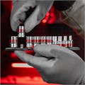 Набор торцевых головок, 1/4", 12 гранные, CrV, 4-13мм, 10 штук Matrix 14736