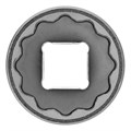Набор торцевых головок, 3/8", 12 гранные, CrV, 9-19мм, 10 штук Matrix 14737