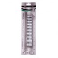 Набор торцевых головок, 3/8, шестигранные, CrV, 10 шт, 8-19 мм Stels 14745