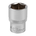 Набор торцевых головок, 1/4, шестигранные, CrV, 10 шт, 4-13 мм Stels 14746