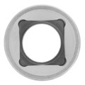 Головка торцевая, 13 мм, двенадцатигранная, CrV, под квадрат 1/2, хромированная Stels 14757