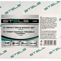 Набор ударных торцевых головок Torx 1/2",  в кейсе, 8 шт. Stels 14833