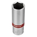 Набор удлиненных торцевых головок 1/4", 6 гранные, CrV, 4-13мм, 10 штук Matrix 14843