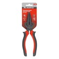 Длинногубцы изогнутые Black Nickel, 180 мм, двухкомпонентные рукоятки Matrix 14848