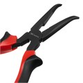 Длинногубцы изогнутые Black Nickel, 200 мм, двухкомпонентные рукоятки Matrix 14849
