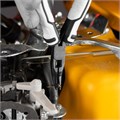 Длинногубцы Mini, 125 мм, изогнутые, авторазжим, Pro Matrix 14857